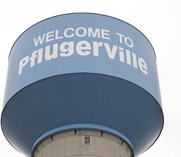 Pflugerville water tower